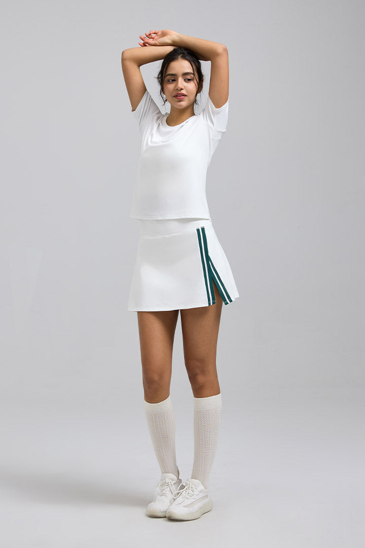 FlexEase™ 2.0 Side Slit Skirt FlexEase™ 2.0 Ruched Mini Skirt saltumsports.com-alo-lululemon