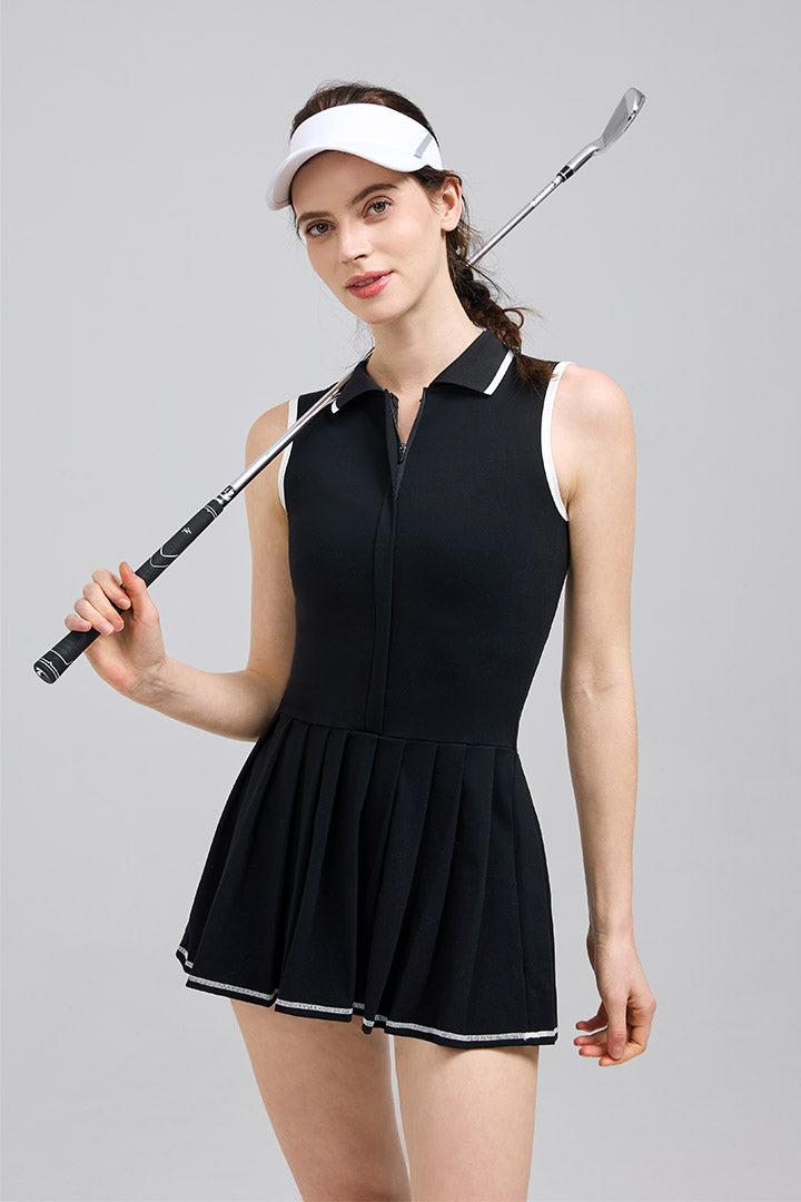 Saltum - FlexEase™ Tennis Polo Dress - SALTUM