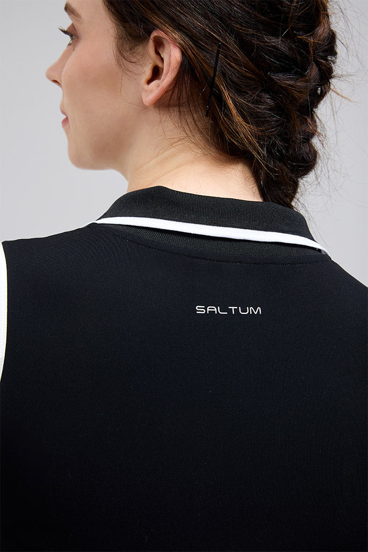 FlexEase™ Tennis Polo Dress - SALTUM SPORTS