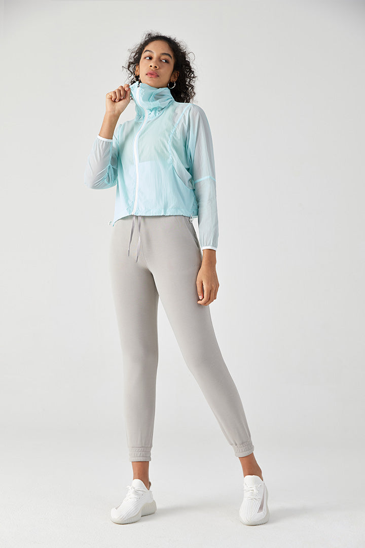 Saltum - Lightweight UV Protection Jacket with Hood for Women - SALTUM SPORTS