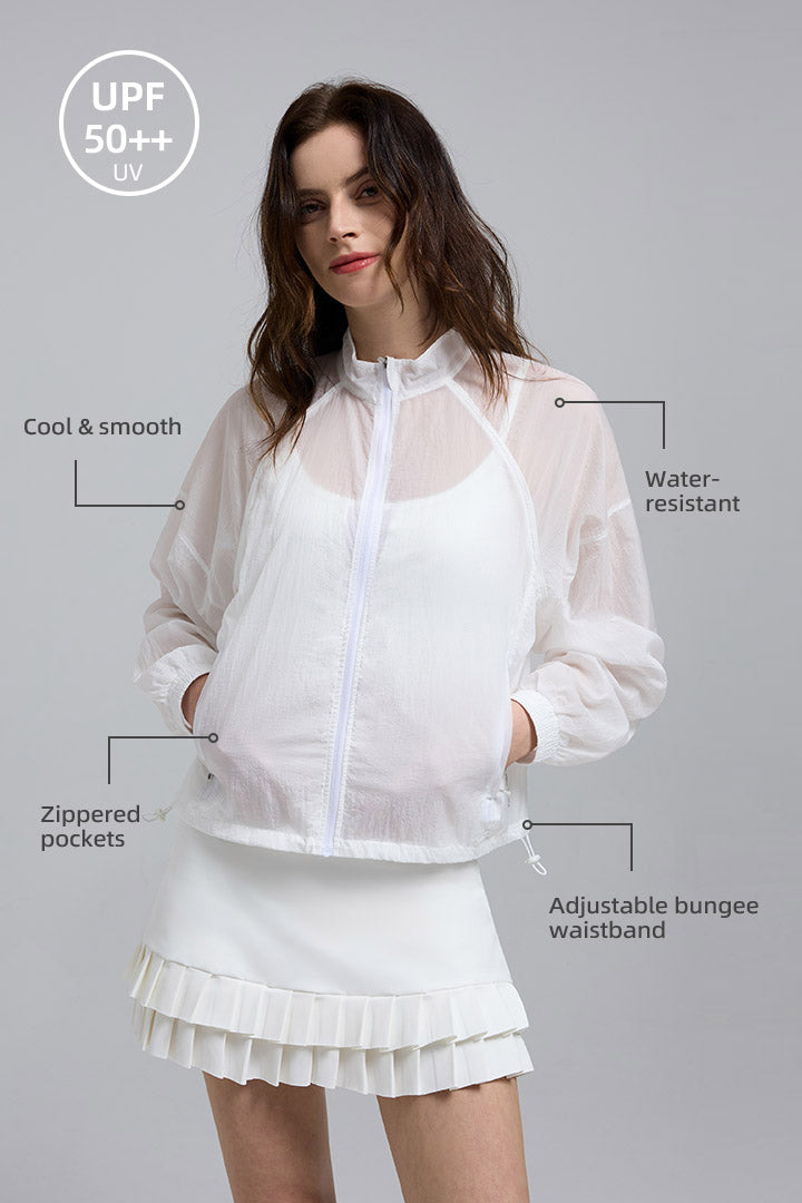 SaltumSports.COM 7 8 leggings alo yoga lulu Lightweight Sun Protection Jacket