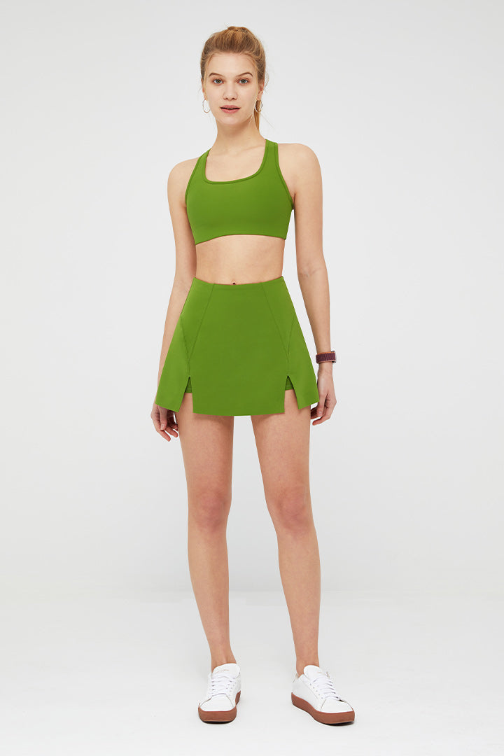 FlexEase™ Women's 2 in 1 Tennis Skirt with Side Pockets - SALTUM SPORTS